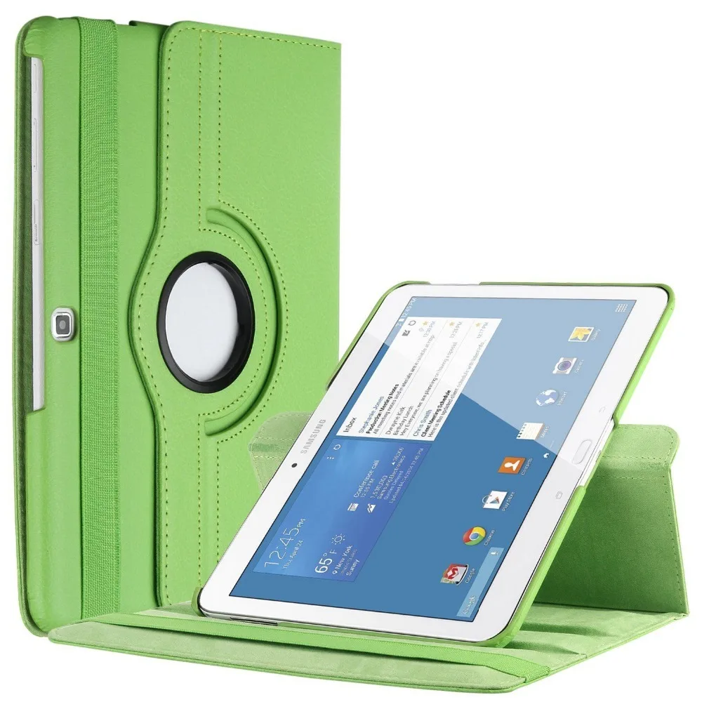 Tab 4 10 1 T530 T531 чехол для Samsung Galaxy T535 SM-T530 T533 SM-T531 360 градусов вращающийся Smart Cover