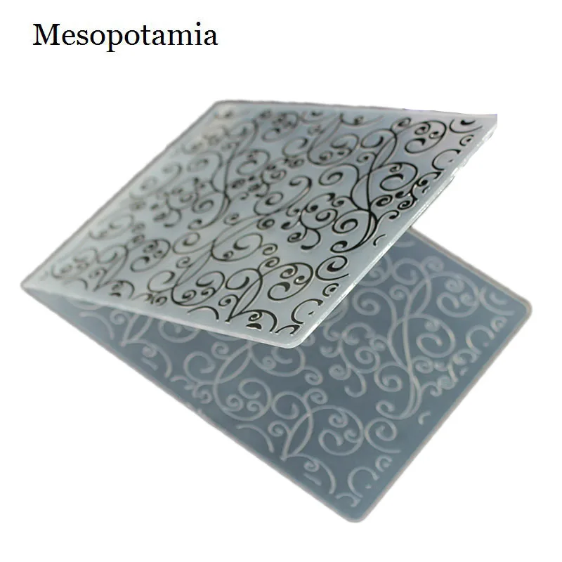 Diy Scrapbooking Flowers Leaves Branches Embossing File Templates Card