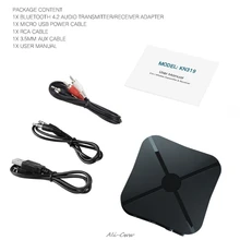 2в1 стерео аудио Bluetooth передатчик приемник для мобильных телефонов ПК ноутбук автомобиля S927