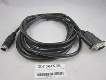 FreeShipping Compatible DOP (B)-cable de Comunicación para Delta HMI DOP-B y FX FX PLC de la serie, DOP-FX, DOP (B) FX