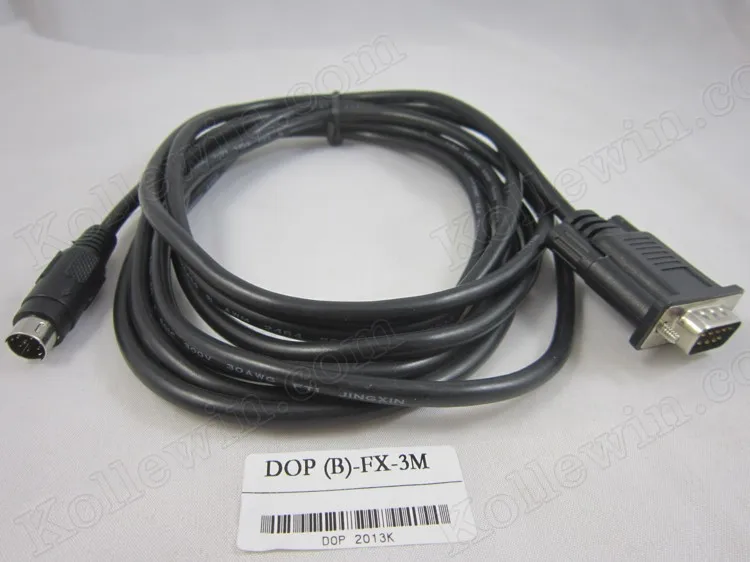 Cabo de Comunicação para Delta Hmi e fx Freeshipping Compatível B-fx Dop-b Series Plc Dop-fx b fx Dop
