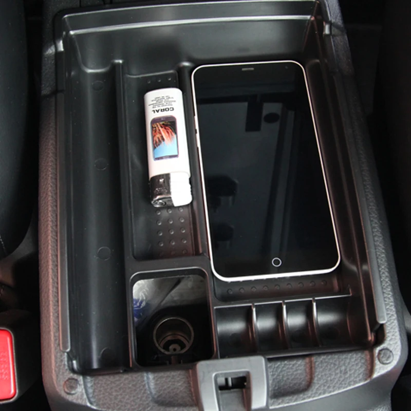 

Carmonsons for Nissan X-trail Rogue T32 2014+ Central Armrest Storage Box Container Tray Organizer Accessories Car Styling