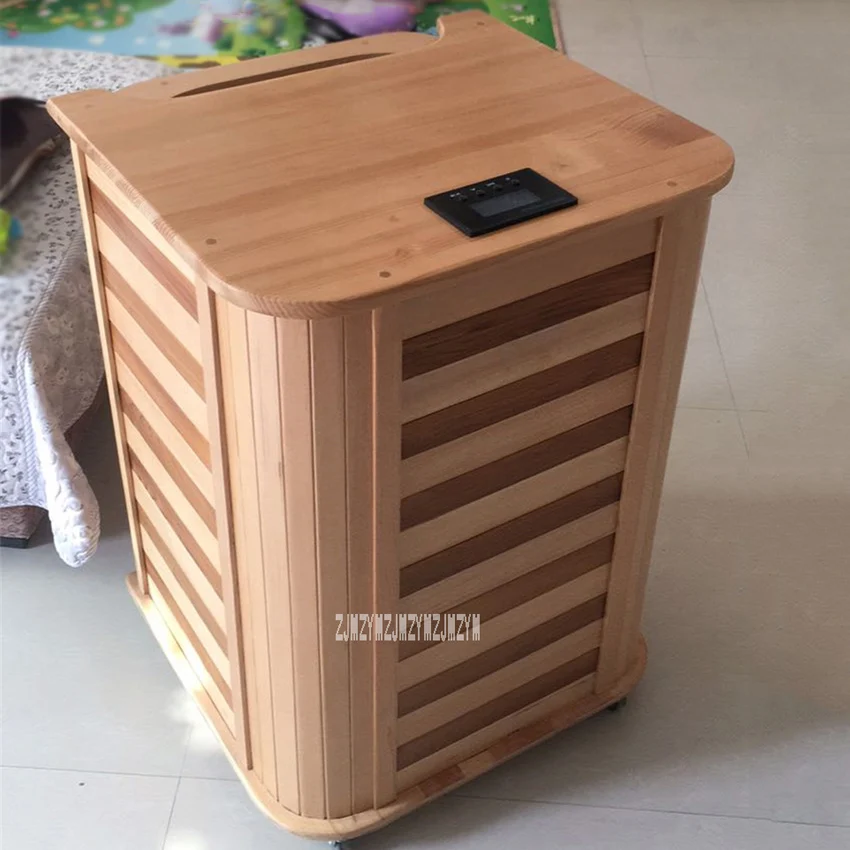 hzf-0012 Household Sauna Steaming Room Home Solid Wood Sauna Room Far Infrared Sauna Box Steamer Dry Sauna Room 110V/220V 690W