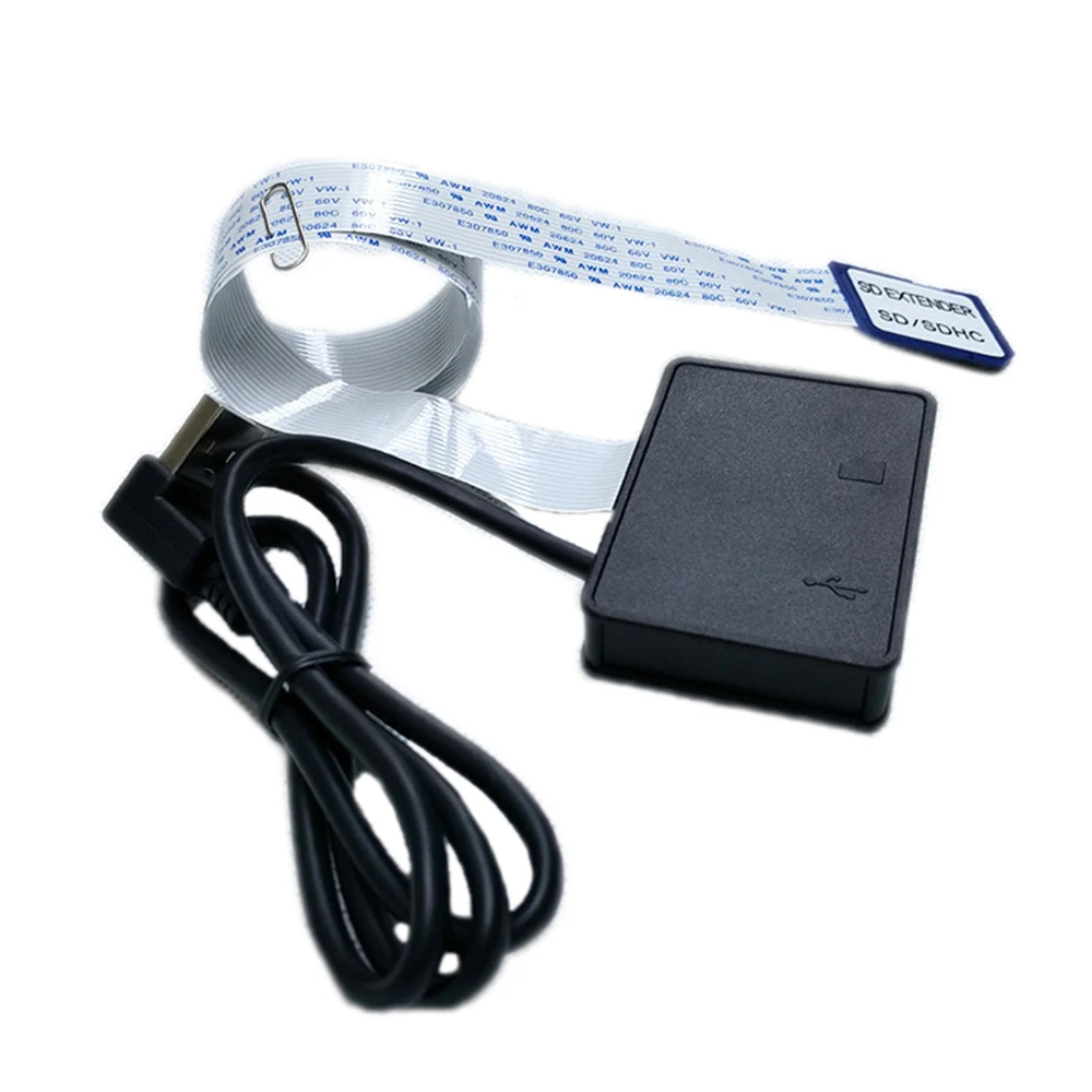 USB Гибкий Удлинительный кабель удлинитель адаптер конвертер SD карта Женская SDHC кардридер для MP3 gps мобильного телефона 54/70 см