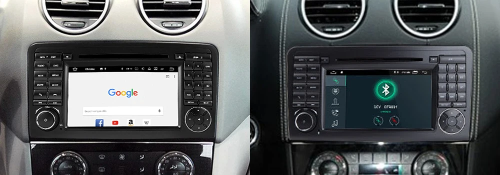 For Mercedes Benz GL Class X164 GL320 2005~2012 2 DIN Car Android 9 GPS Naviation Multimedia system Bluetooth Radio Amplifier 9