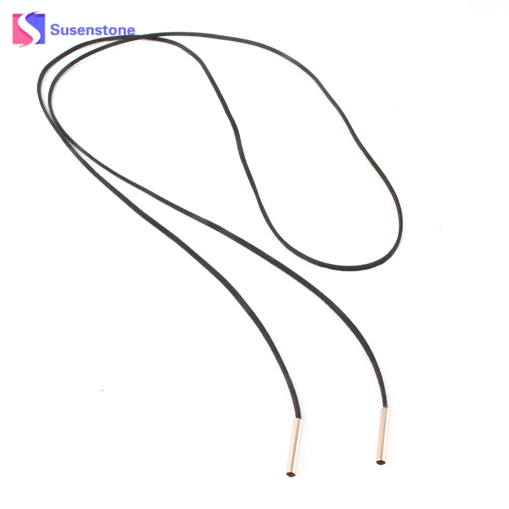 

2019 New Women Choker Necklace Black Leather Punk Long Rope Chain Femme Sexy Statement Steampunk Velvet Elastic Tassel Choker