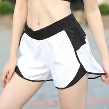 Для женщин шорты для йоги Активные спортивные теннисные шорты для бега и тенниса гольф для тренировок в фитнес-зале элегантные полозоченные Броши беговая дорожка для игры в бадминтон