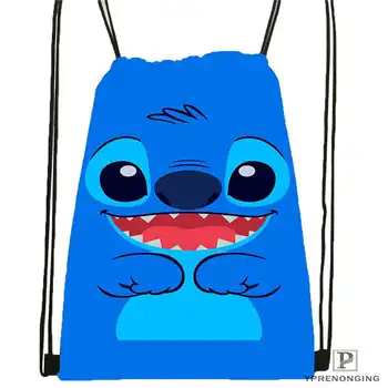 

CustomLilo-Stitch-walt Drawstring Backpack Bag for Man Woman Cute Daypack Kids Satchel (Black Back) 31x40cm#20180611-03-139
