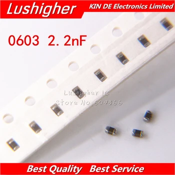 100 x 2n2//2.2nf//2200pf 0805 SMD Capacitors//SMT ceramic capacitors Chip