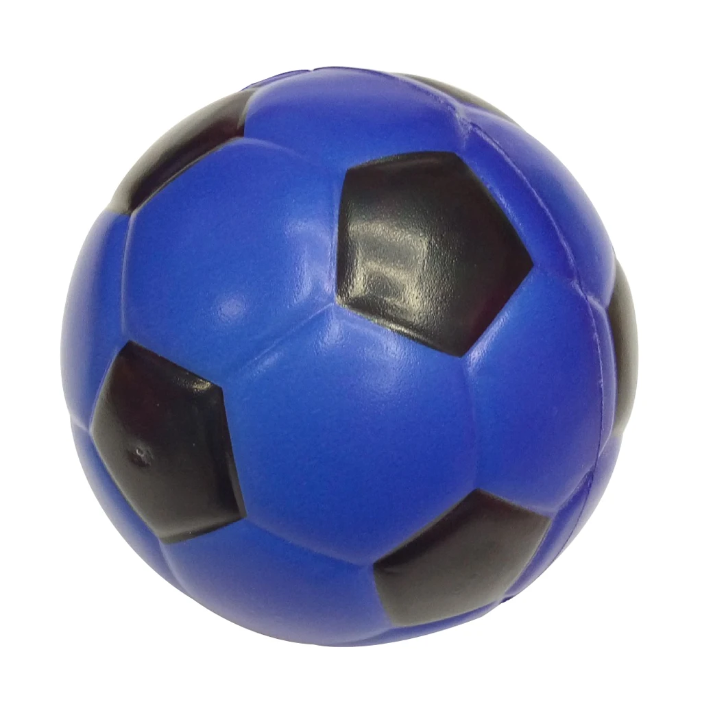 12Pcs/Lot Solid Football PU Sponge Ball Release Pressure Pet Chew Activity for Children Kids Play Fun Outdoor Indoor Toy