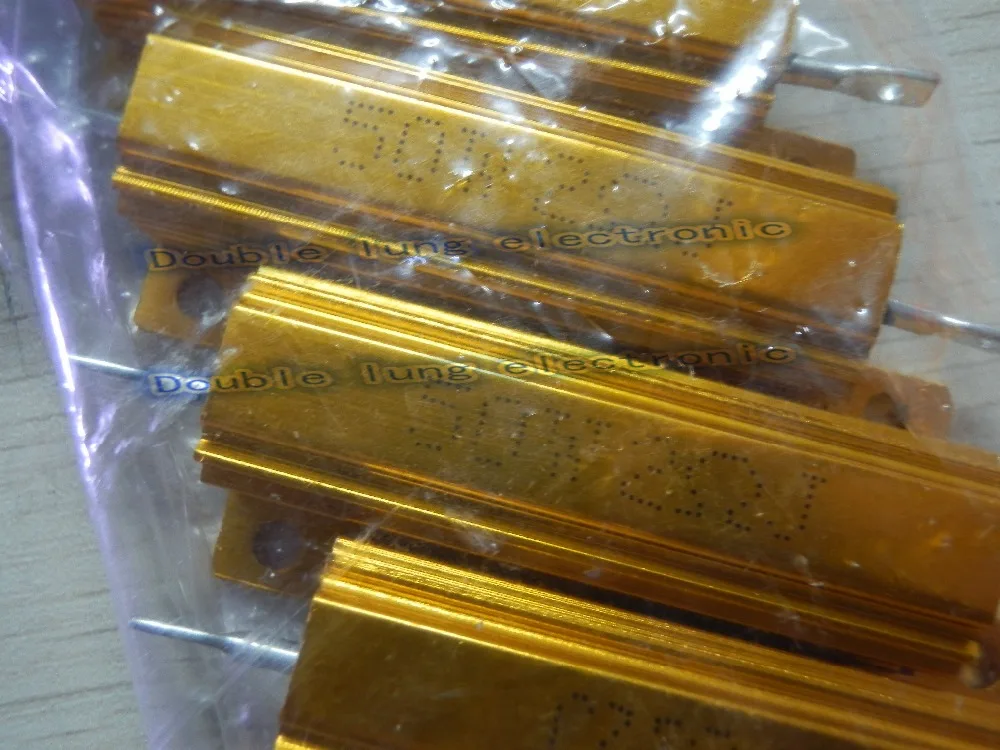 2 шт./лот RX24 50 Вт Watt 1R 2R 3R 4R 5R 6R 8R 10R 15R 50R 100R 220R 1 кОм светодиодный нагрузочный резистор
