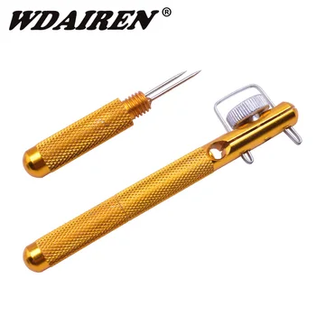 

WDAIREN Full Metal Fishing Hook Knotting Tool & Tie Hook Loop Making Device & Hooks Decoupling Remover Carp Fishing Accessories