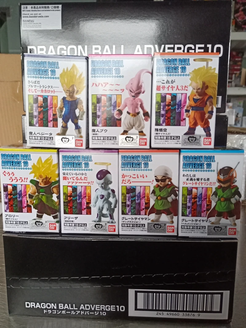 WSTXBD BANDAI dragon Z DBZ ULTIMATE Soldier реклама 10 SSJ Broly Gohan Vegeta Гоку Фриза ПВХ Фигурки игрушки