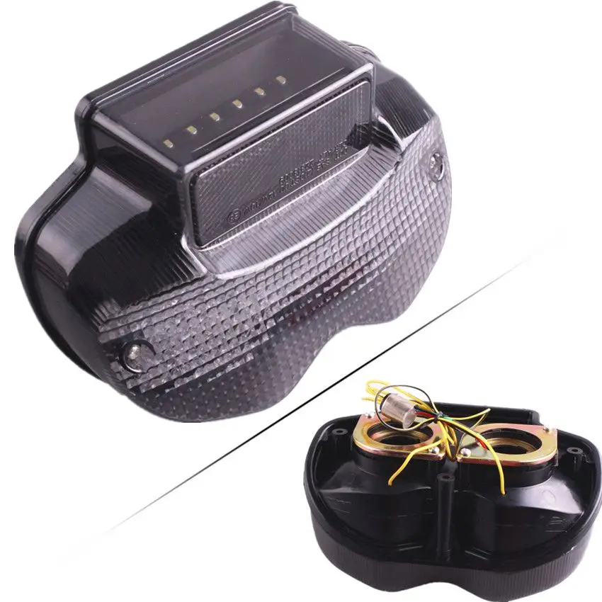 

For Suzuki Bandit 600/ 1200 2001-2005 2003 2004 LED Integrated Turn Signal Tail Light Smoke