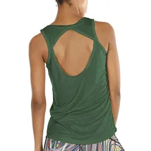 Женский спортивный Топ Джерси Женская футболка укороченный топ Йога Тренажерный зал Фитнес Спорт безрукавная майка сорочка для бега тренировочная одежда для женщин