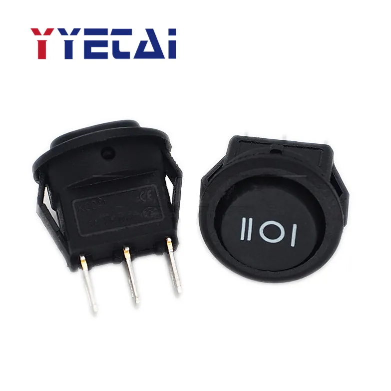 

YongYeTai Open hole 15MM three feet three files KCD1-204-3P rocker switch free shipping