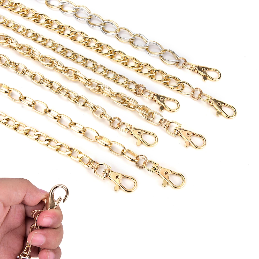 1PCS 120cm Length Handbags Bags Handle PU Strap Chain bag strap bag handle bag hardware Purse Replacement 1PCS 120cm Length Handbags Bags Handle PU Strap Chain bag strap bag handle bag hardware Purse Replacement