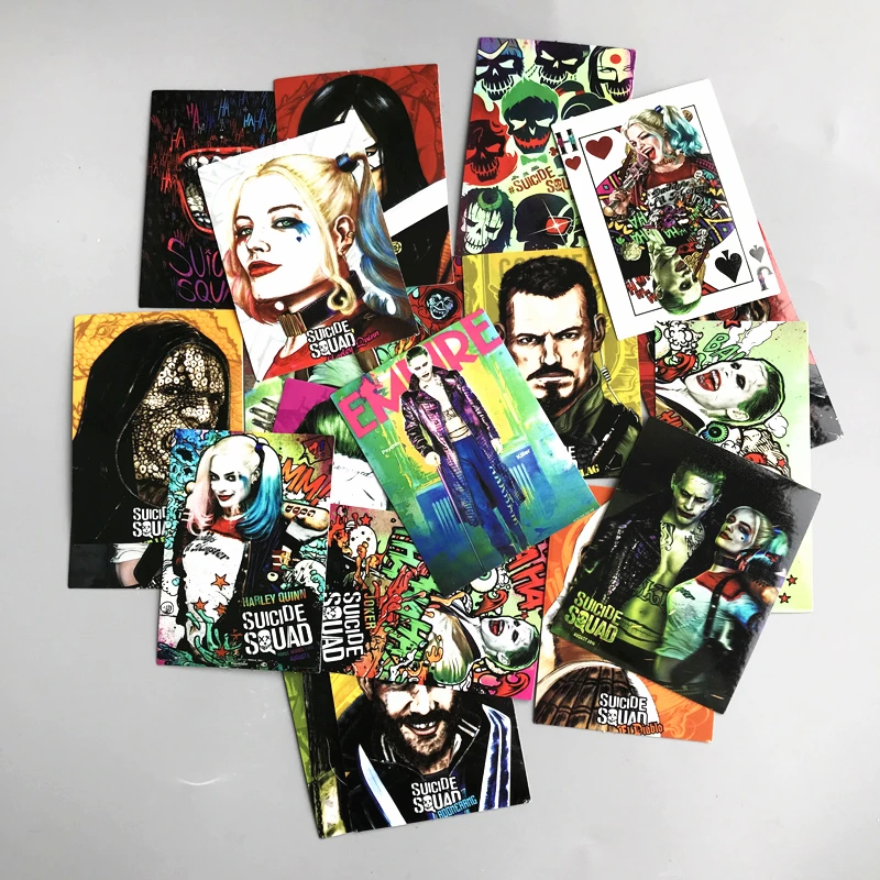 R150 20 шт./компл. Suicide SquadPVC Водонепроницаемая забавная наклейка игрушка багажная Наклейка мотоцикл и багажная наклейка для ноутбука