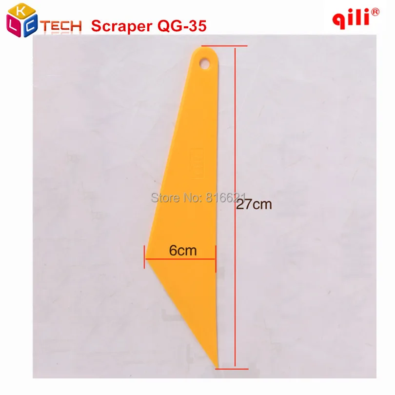 Qili QG-35 Автомобиля Виниловая пленка стикер оберточный инструмент заостренный кончик скребок Инструменты Высокая термостойкость Pom