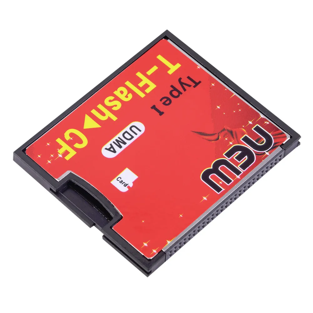 2017 Горячие T-Flash до CF type1 памяти Compact Flash карты UDMA адаптер до 64 ГБ Wholelsae