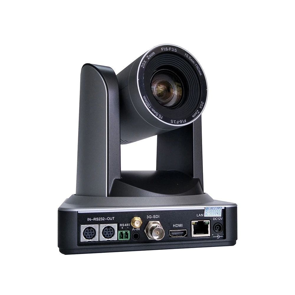 1080P Wireless Video IP PTZ Wifi Conference Camera 20X Optical Zoom Live Stream with HDMI 3G SDI