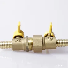 Поставка латунный газ внутри и снаружи зуб один хвост вентиль, газовый клапан бабочка газовый клапан Yuhuan клапан оптом