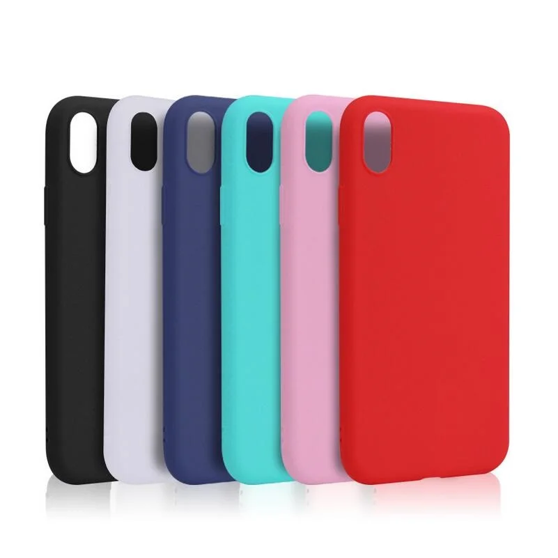 

Deekite Case for iPhone XS, 2 Pieces Soft TPU Phone Case Matte Finish Compatible with iPhone 6,7,8,7 Plus,8 Plus,X,XR,XS MAX