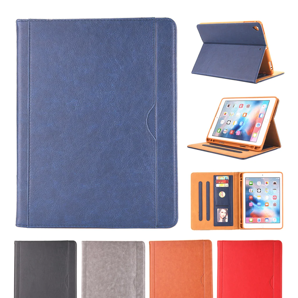 Luxury Premium PU Leather Case for iPad Pro 9.7 inch 2016 with Pencil