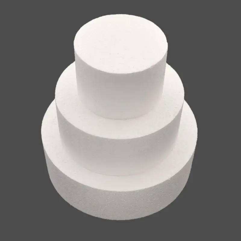

Round Cake Dummy 4 inch / 6 inch/ 8 inch (Cake Dummy Set 4 inch 6 inch 8 inch)