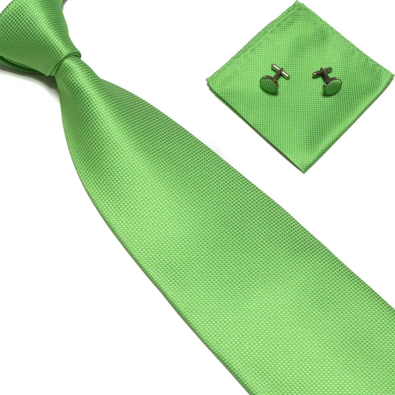 Тканевый шелковый галстук ручной работы мужские галстук запонки и носовой платок набор носовой платок подарок