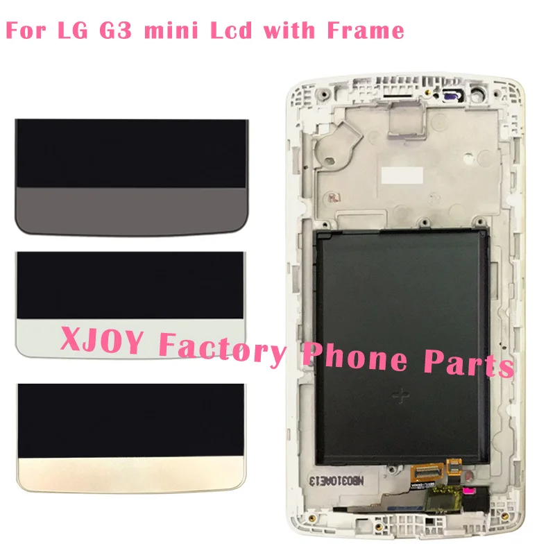 Lg Stylo 3 Lcd Screen Replacement With Frame 100% test well moblie phone lcds For LG G3 Mini LCD with Touch Screen