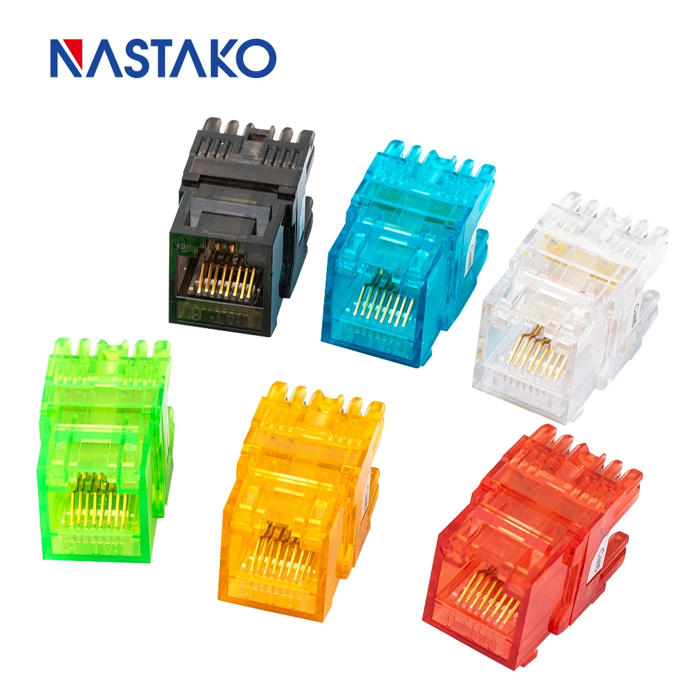RJ45 Keystone Jacks Cat5 Cat5e Cat6 сетевой модуль соединительный элемент адаптер для