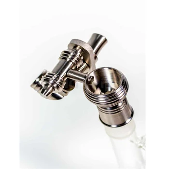 

14mm / 18mm Female Honey Bucket Titanium Nail for glass bong smoking with fits into 14mm / 18mm Male joint