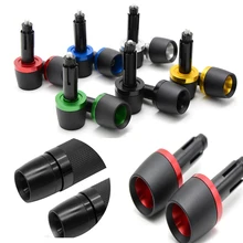 Универсальные наконечники на руль мотоцикла с ЧПУ, рукоятка, наконечники руля, колпачки руля для YAMAHA HONDA KTM SUZUKI KAWASAKI BIKE