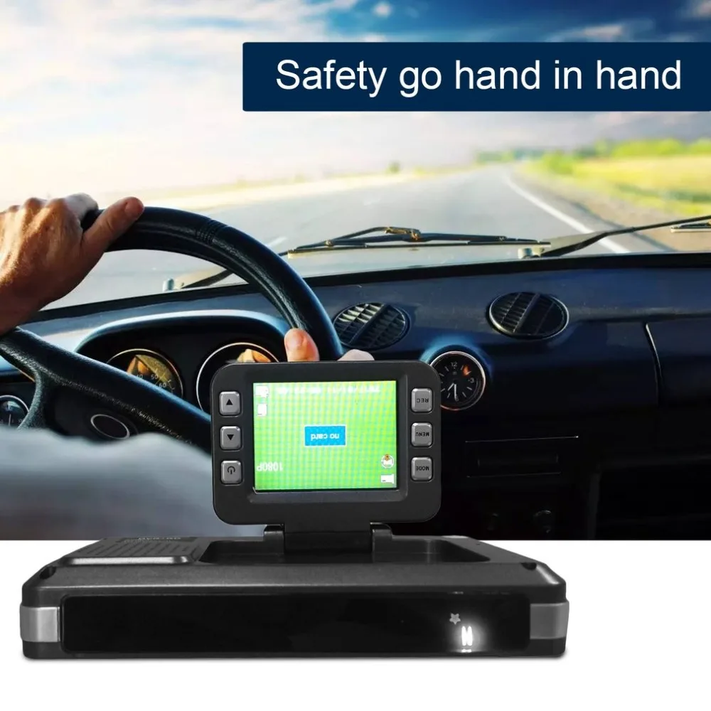 

3 in 1 720P 140 Degrees Wide Angle Car DVR With Radar Detector + GPS Russian Pre-warning Data Recorder Carcorder