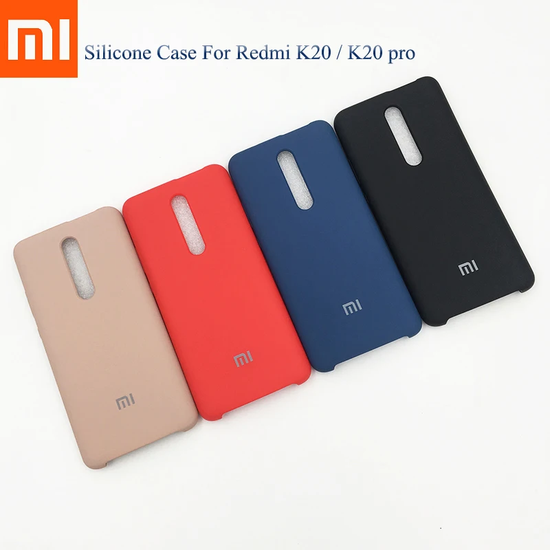 

Original Xiaomi Redmi K20 pro Case Multicolor Silicone case redmi K20Pro Soft Phone Back Cover For Mi 9T/9T Pro Full Protective