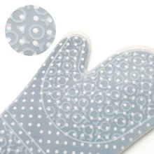 30*18,5*14 см силиконовые перчатки для плиты 1 шт. термостойкие перчатки для приготовления пищи толстый силиконовый для микроволновой печи кухонные перчатки с принтом