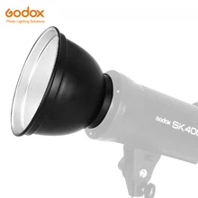 Godox Стандартный отражатель 180*130 мм Bowens Тип крепления для фотостудии освещение вспышки Speedlite(без отверстия для зонта