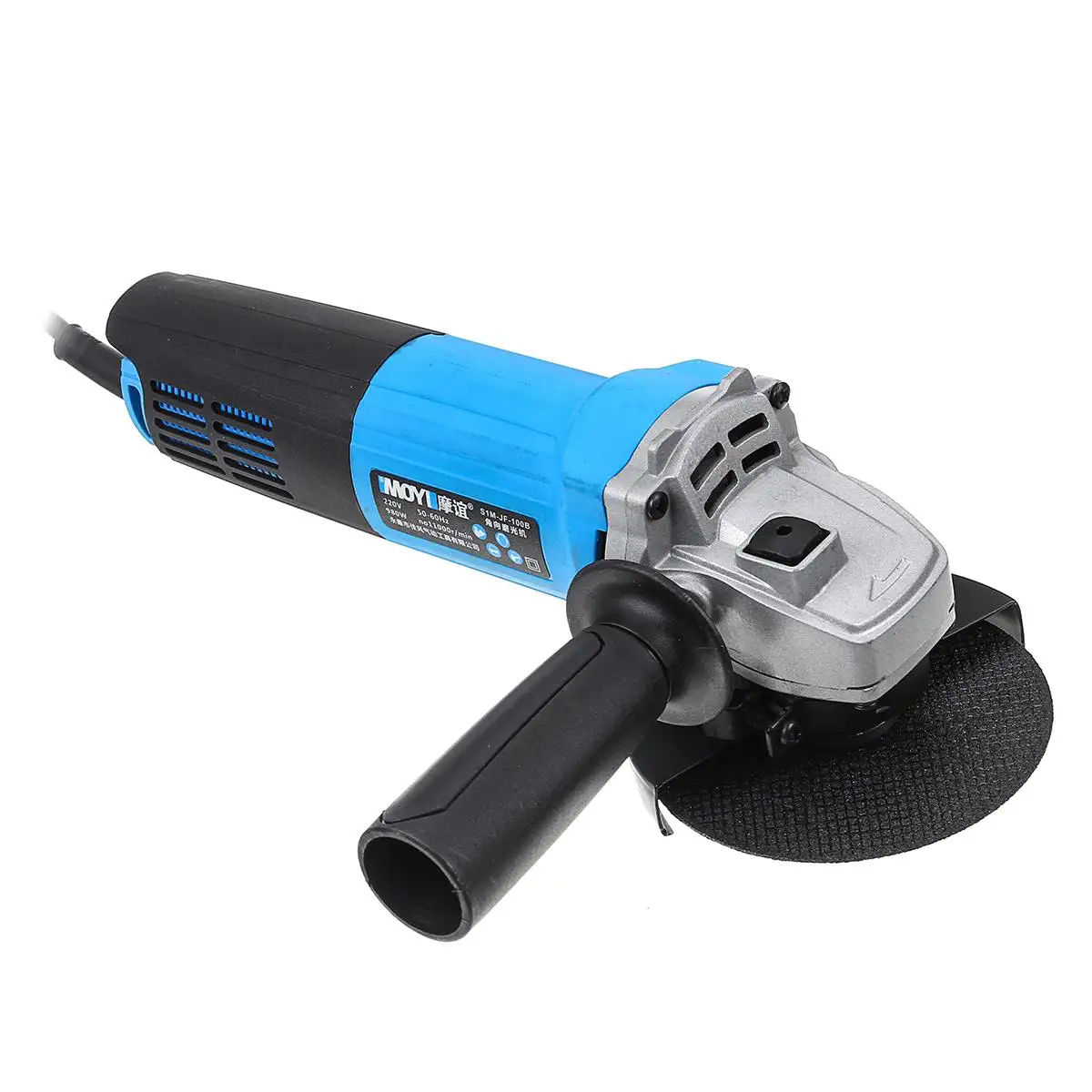

11000r/min Angle Grinder Electric Woodworking Grinding Grinder Machine Cutter Cutting Sanding Polishing Metal Wood Power Tool