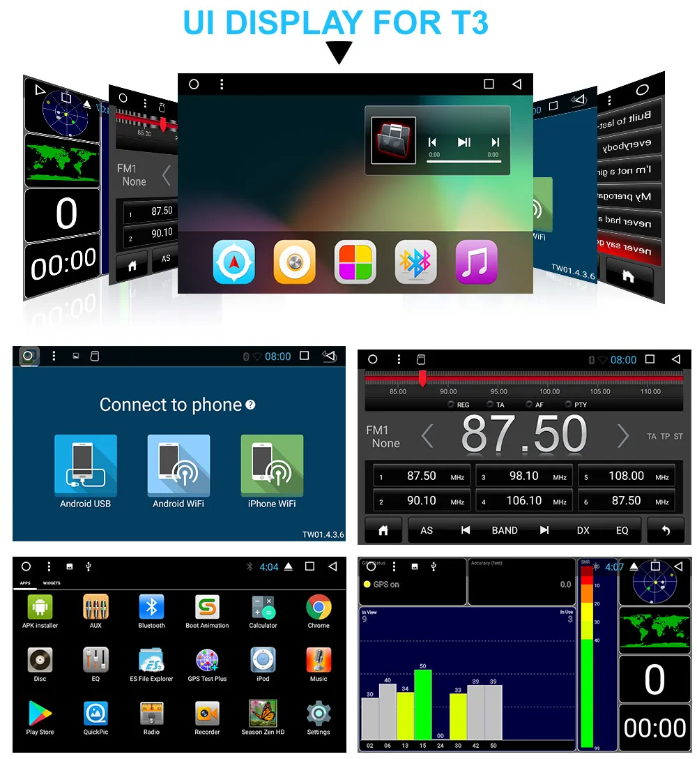 Flash Deal Bonroa 10.1" 2Din Android 8.1 Car Radio multimedia player for Focus 2005-2011 Audio Player Car GPS Navigation Stereo Player 2