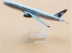 16 см Размеры 1:400 самолет модель B777, дыхательные пути B777 металла моделирование самолета Модель игрушки для детских игрушек подарок на Новый