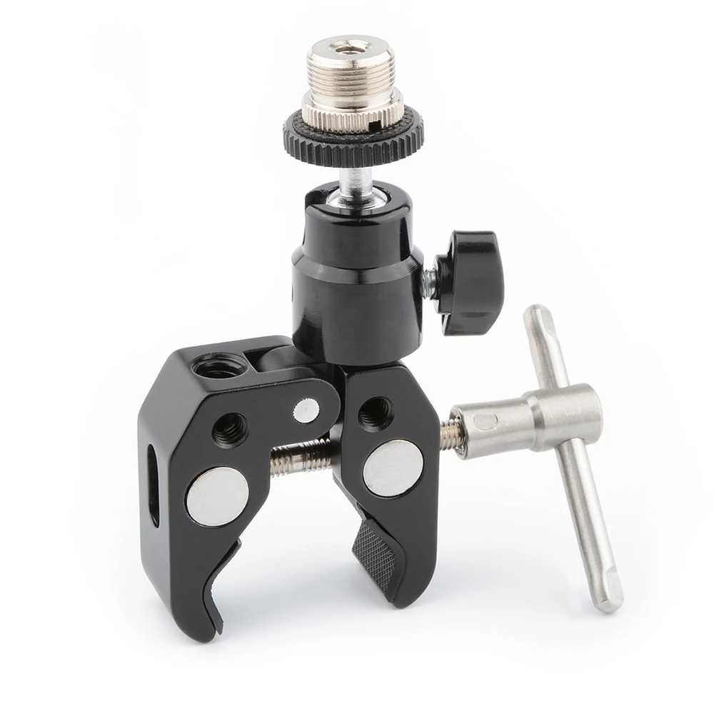 CAMVATE_Crab clamp_Ball Head_Mount_Microphone (1)