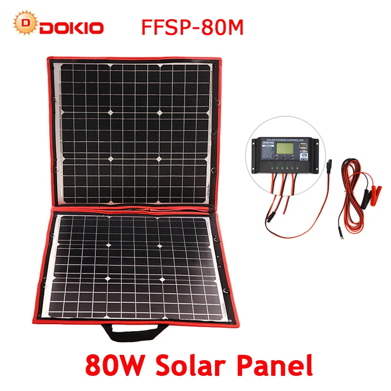 70W 18V Semi-flexible SolarPanel Solarmodule //12V Controller Set RV Home Camping