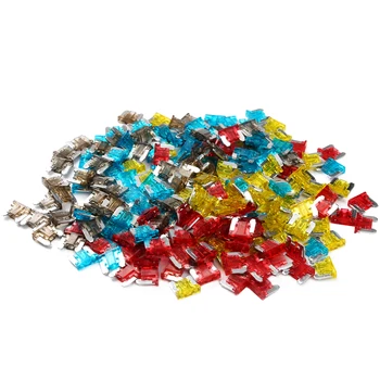 

50PCS Mini Size Car Auto Blade Fuse 7.5A 10A 15A 20A Standard Blade Fuse for Auto Truck Automotive Boat Accessories