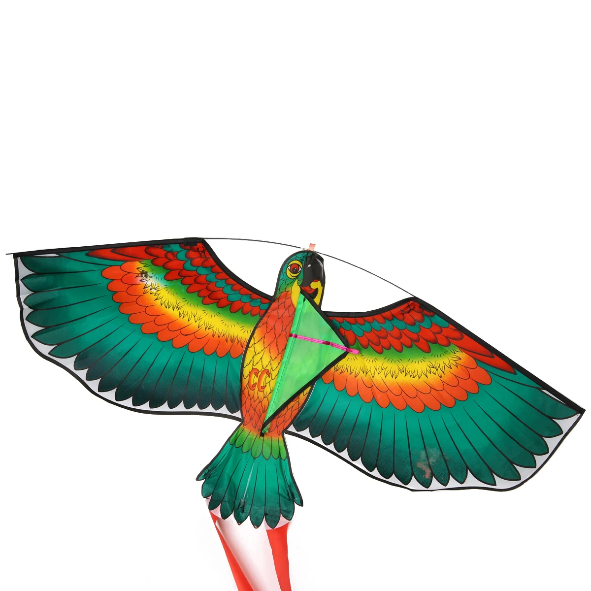 price reduction  Mayitr 1Pc 1.1M Parrot Kite Family Outings Outdoor Fun Sports Kids Kites Flying Toys For Children K