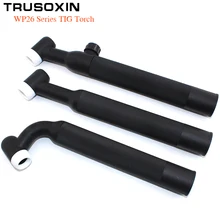 TIG Welding machine welder accessories/parts WP26/WP26F/WP26V/SR26 With Gas Valve Can Be Bent TIG Welding torch/gun Head 350a 500a gas welding gun shunt connecting rod insulation cover bent pipe nozzle gas welding gun accessories welder gun parts