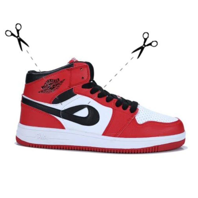 AJ1 Men Jordan Shoes Men's Sneakers Air Force One Chicago Jordan Sport Shoes Man Big Size 46 47 Comfortable Sport Shoes AJ1 Men Jordan Shoes Men's Sneakers Air Force One Chicago Jordan Sport Shoes Man Big Size 46 47 Comfortable Sport Shoes