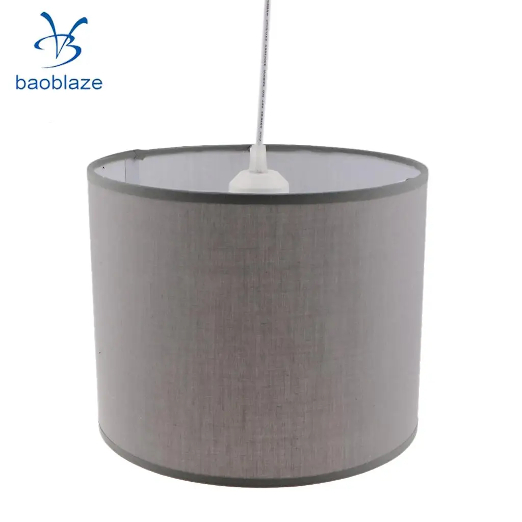 Pair Fabric Chandelier Shade Lamp Shade Cover Ceiling Lampshade Home Lighting