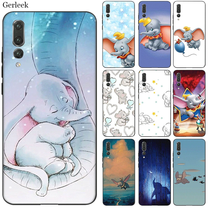 

Desxz Mobile Phone Case TPU For Huawei P30 P20 P10 P9 P8 Lite Pro P Smart Cover Dumbo Shell