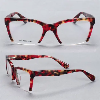 

Brand Design Unisex Fashion Half Rim Acetate Progressive Multi-focal Lens Eyewear See Near Far Goggle Retro Reading Eyeglasses